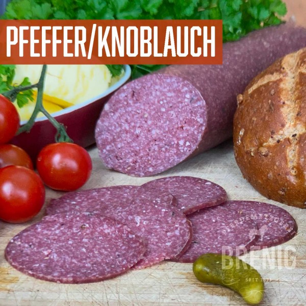 Salami (ca. 420g/540g) Pfeffer/Knoblauch